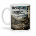 Poetry Mug "Morning Coffee"