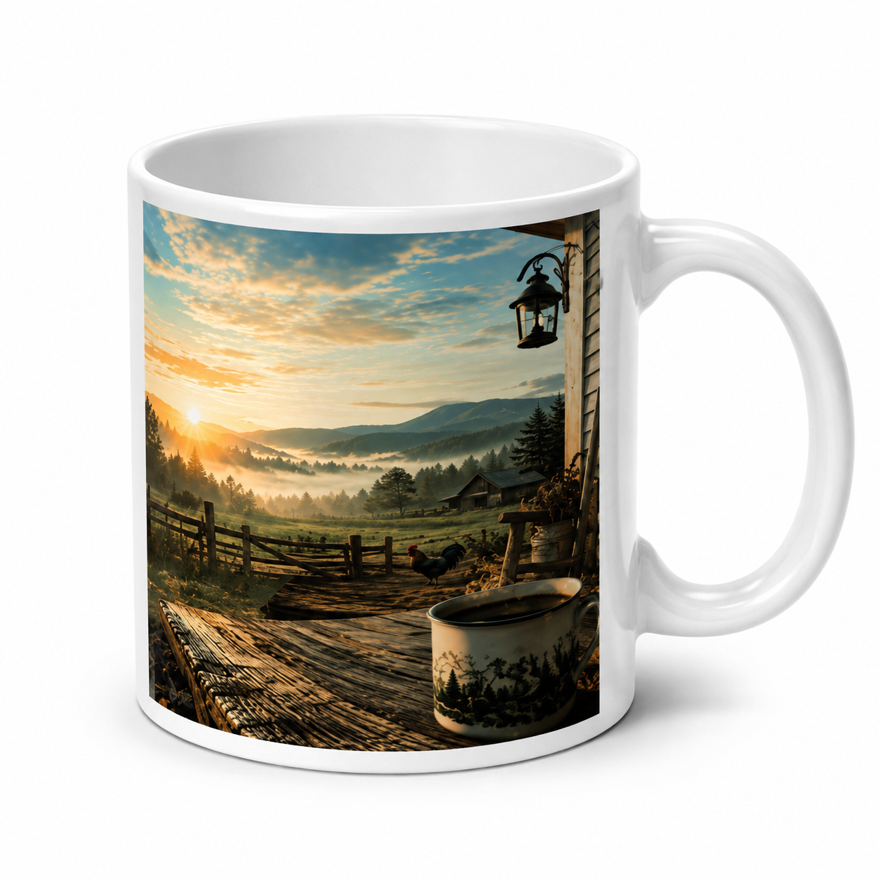 Poetry Mug "Morning Coffee"